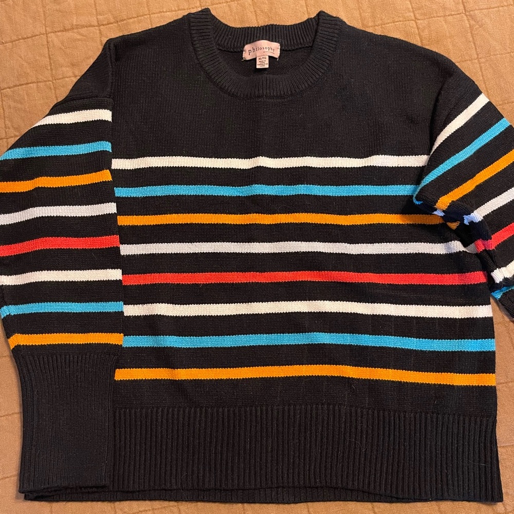 Women’s Philosophy striped sweater